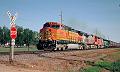 BNSF 4481 C44 9W at S MOOREHEAD